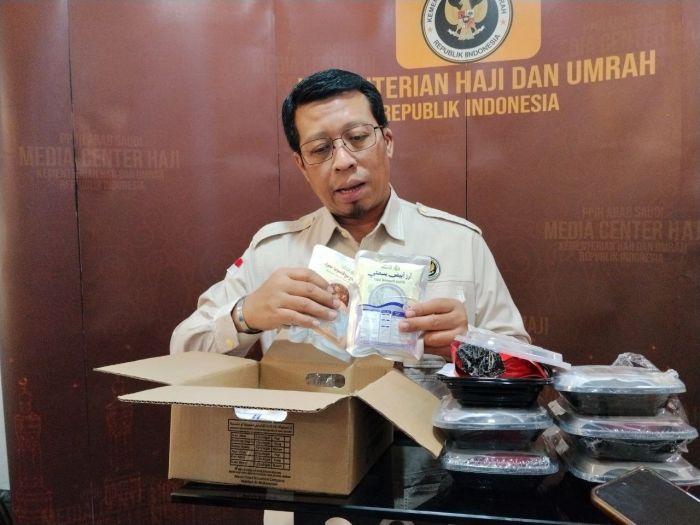 Jemaah Haji RI Dapat Paket Makanan Siap Santap Jelang Puncak Armuzna