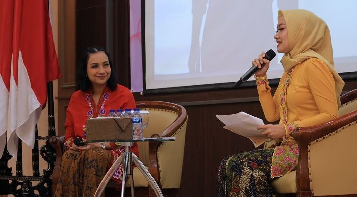Shahnaz Haque Berharap Anggota IKBP Jatim Ikut Realisasikan Visi Indonesia Emas