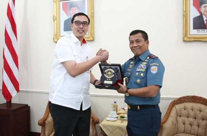 Dirut Perhutani Jatim Adakan Courtesy Call ke Koarmatim