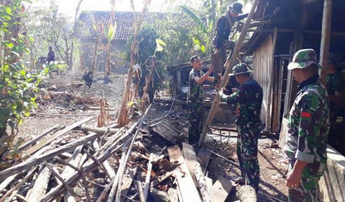 Begini Totalitas Satgas TMMD Kodim Malang Benahi RTLH