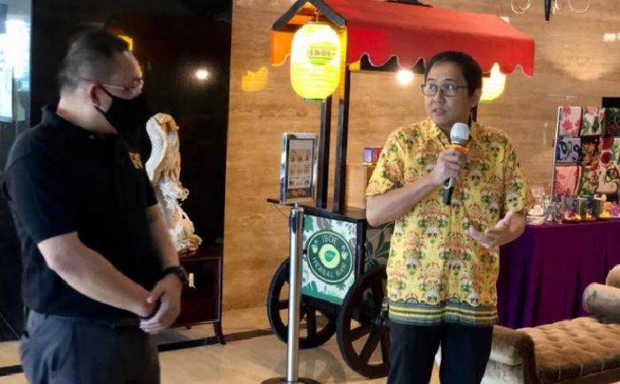 ​Jaga Imunitas Tubuh, Royal Singosari Cendana Launching Kopi Herbal Diracik Jamu