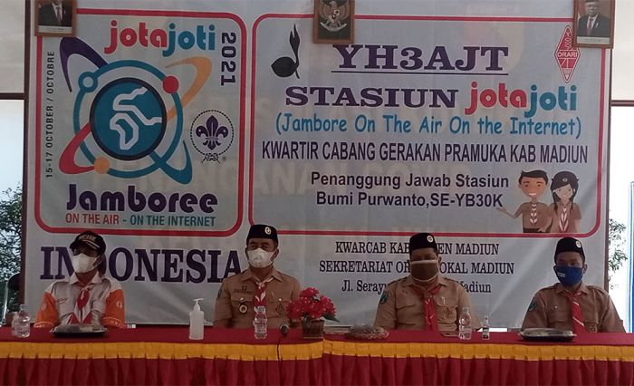 Pembukaan Jota-Joti, Wakil Bupati Madiun Ajak Pramuka Sosialisasikan Vaksinasi Covid-19