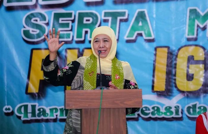 Khofifah Optimistis Kehadiran Kabinet Merah Putih