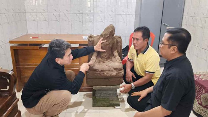 Kisah Penemuan Arca di Kediri, Warga Sempat Demam hingga Warung Laris, Ini Kata Disbudpar Kisah Penemuan Arca di Kediri, Warga Sempat Demam hingga Warung Laris, Ini Kata Disbudpar