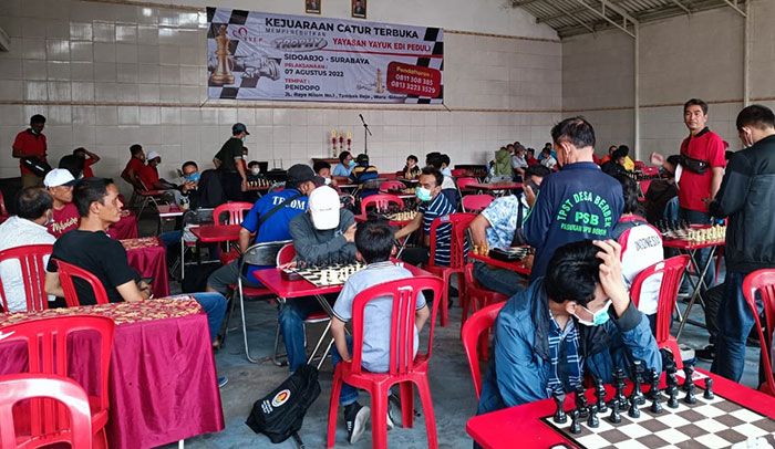 Ratusan Pecatur unjuk Kemampuan di YYEP Chess CUP 2022