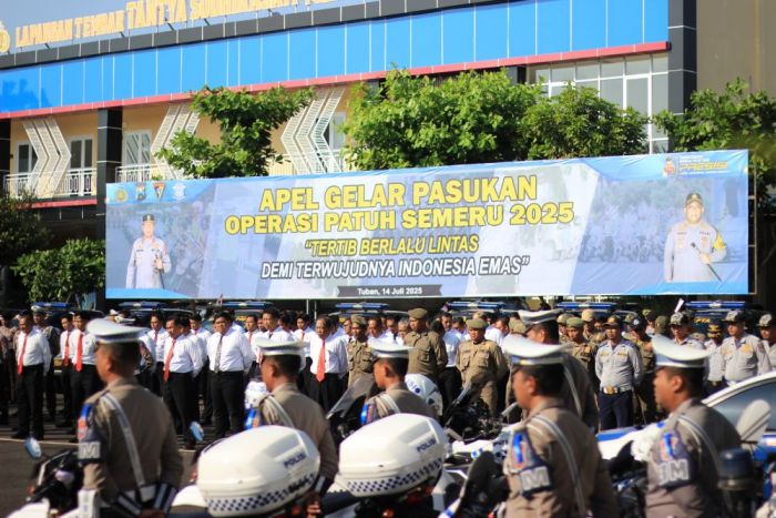 Polres Tuban Resmi Gelar Operasi Patuh Semeru 2025, Kapolres Tekankan Penindakan Humanis Polres Tuban Resmi Gelar Operasi Patuh Semeru 2025, Kapolres Tekankan Penindakan Humanis