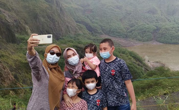 Geliat Wisata Gunung Kelud, Tukang Ojek yang Selama Setahun Nganggur Kini Bisa Tersenyum Kembali
