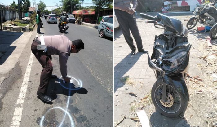 Kecelakaan Lagi di Sidoarjo, Dua Motor Pelajar Adu Moncong, 1 Tewas