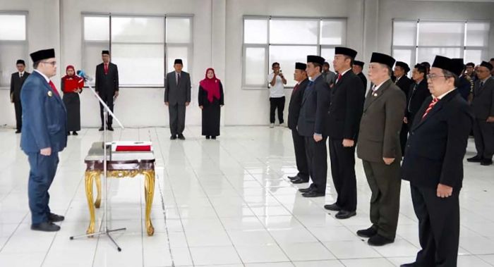 Isi Kekosongan Kepala Dinas, Bupati Kediri Lantik 5 Pejabat Baru