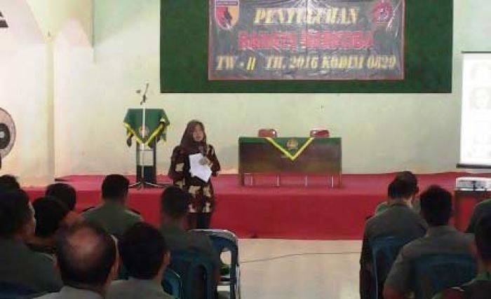 Kodim 0829/Bangkalan Gencar Sosialisasi Bahaya Narkoba