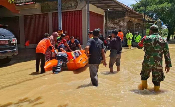 Banjir Rendam 2 Kecamatan di Bangkalan