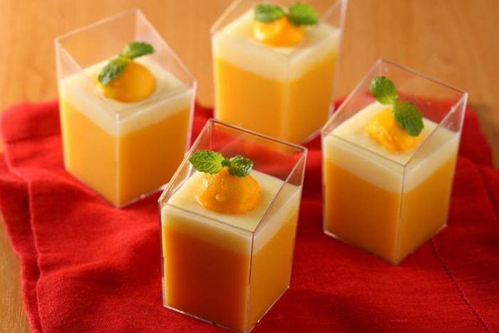 Resep Puding Mangga Cokelat, Menu Dessert Praktis