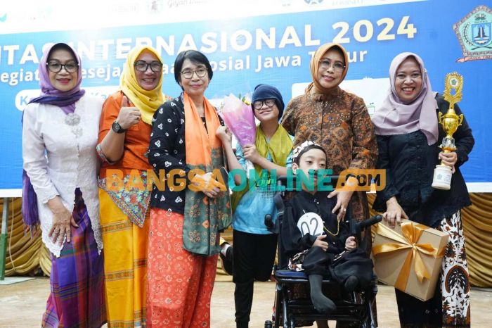 Hadiri HDI di Jatim, Penasihat DWP Kemensos RI Soroti Peluang Kerja Bagi Penyandang Disabilitas