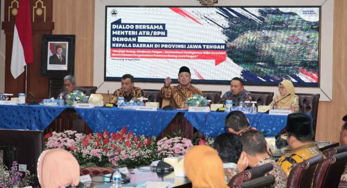 Menteri ATR/BPN Ajak Kepala Daerah se-Jawa Tengah Kolaborasi Selesaikan Sertifikasi Tanah dan RDTR