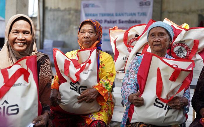 Muliakan Ramadan 1443 H, SIG Berbagi 33.000 Paket Sembako