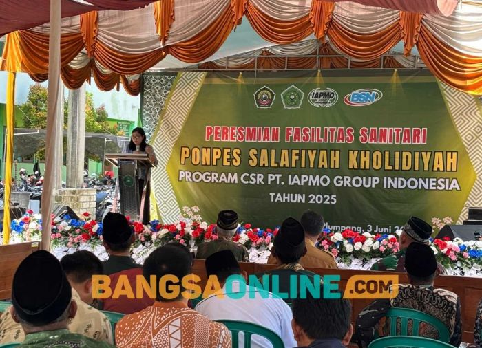 Melalui CSR, PT IAPMO Renovasi Fasilitas Sanitari Ponpes Pesantren Salafiyah Kholidiyah Tuban Melalui CSR, PT IAPMO Renovasi Fasilitas Sanitari Ponpes Pesantren Salafiyah Kholidiyah Tuban