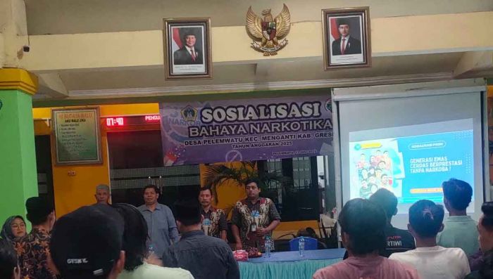 Sosialisasi Bahaya Narkotika di Desa Pelemwatu Gresik Libatkan Tokoh Masyarakat Sosialisasi Bahaya Narkotika di Desa Pelemwatu Gresik Libatkan Tokoh Masyarakat