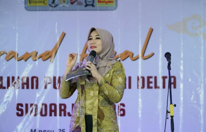 Lia Istifhama di Grand Final Putra Putri Sidoarjo 2026: Jangan Takut Gagal, Angkat Kearifan Lokal!