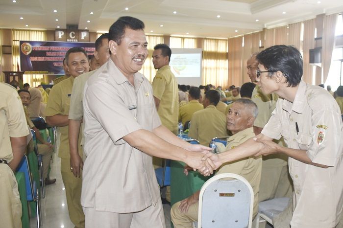 Wabup Pungkasiadi Buka Pelatihan Peningkatan Aparatur Pemerintah Desa