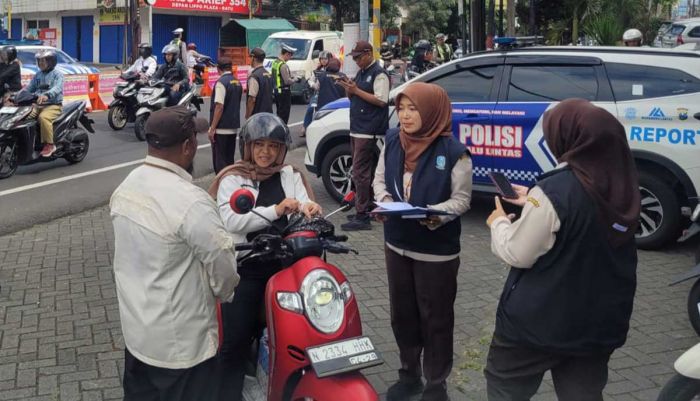 Operasi Gabungan di Kota Batu, 39 Kendaraan Terjaring PKB Mati