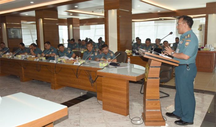 Pangkoarmada II Terima Paparan Satgas Port Visit 2019