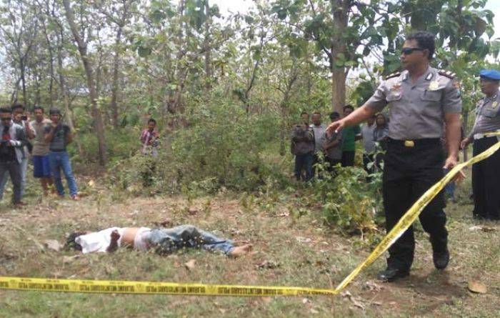 Mayat Ditemukan di Hutan Jati Peteng Tuban, Diduga Dibunuh