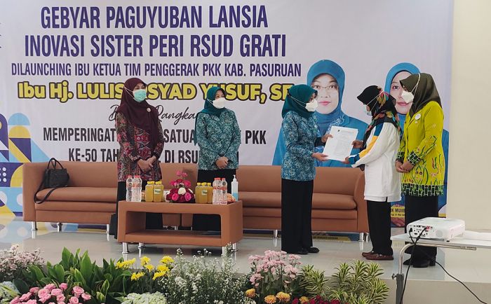 Permudah Pengobatan untuk Manula, RSUD Grati Launching Paguyuban Lansia Sister Peri