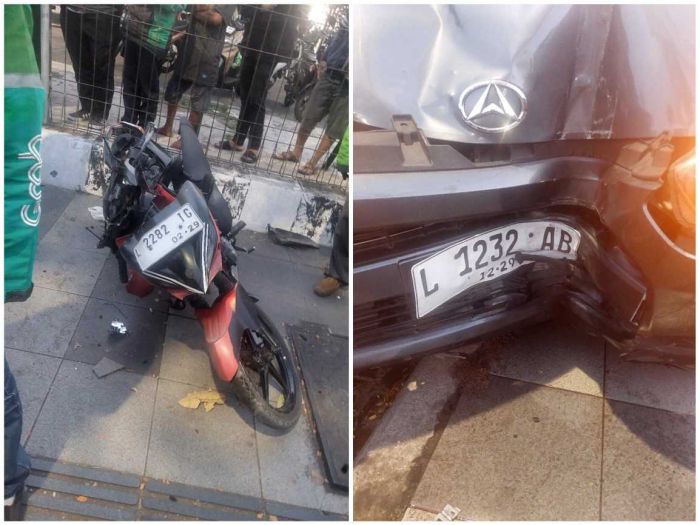 Wanita Lansia di Surabaya Tabrak Ojol yang Sedang Antre Bensin hingga Tewas, Pelaku Belum Ditahan