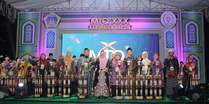 Kecamatan Bungah Juara Umum MTQ XXX Gresik 2022
