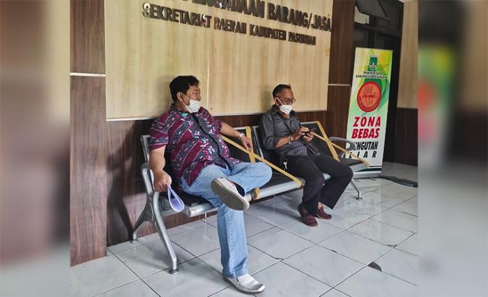 Datangi BLP Pasuruan, Ketua LSM: Jangan Takut Ditekan Preman Peserta Lelang