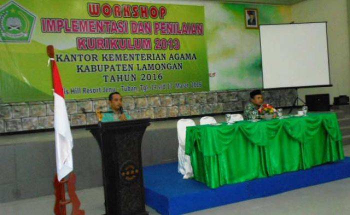 Guru PAI di Lamongan Digembleng tentang Penerapan K-13