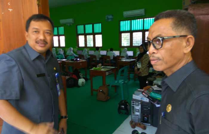 Wakil Bupati Pamekasan Sidak Pelaksanaan UNBK Tingkat SMK Tahun 2018