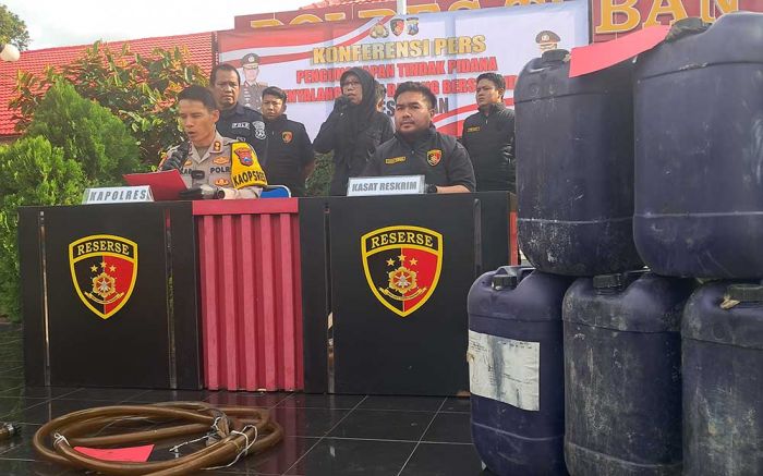 Polres Tuban Ungkap Penyelewengan Solar Subsidi 3.500 Liter, Diduga Dikirim Untuk Industri di Jateng