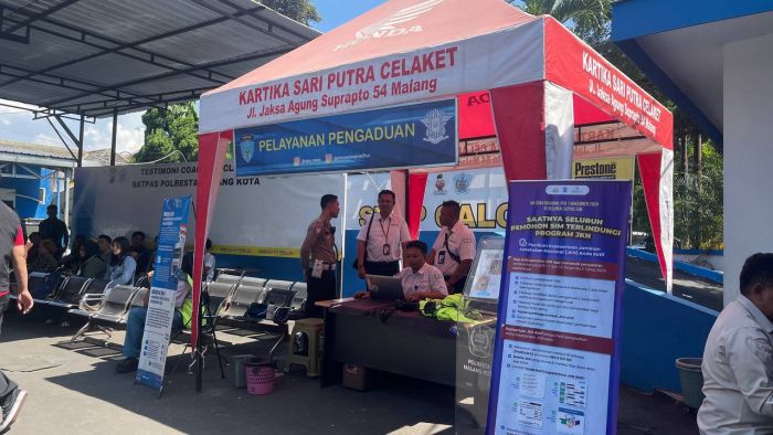 Polri Uji Coba Syarat Kepesertaan Aktif JKN bagi Pemohon SIM di Malang Raya