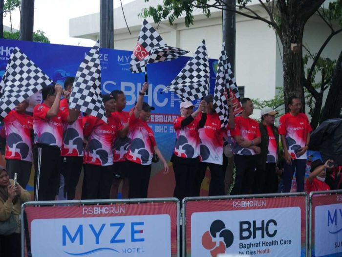 Ribuan Peserta Ikuti BHC Run, Bupati Sumenep Beri Apresiasi: Jadi Ajang Promosi Wisata Daerah