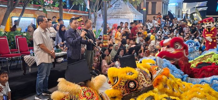 Plt Wali Kota Madiun Apresiasi Hiburan dan Ucapan Idulfitri dari Paguyupan Gotong Royong Barito Jaya