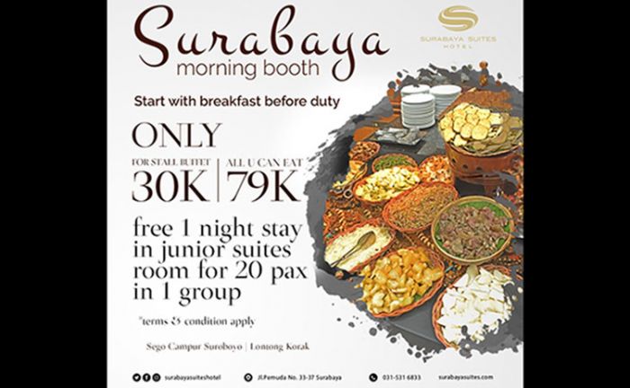 ​Harga Murmer, Surabaya Morning Both Jadi Andalan Menu Sarapan Pagi Surabaya Suites Hotel