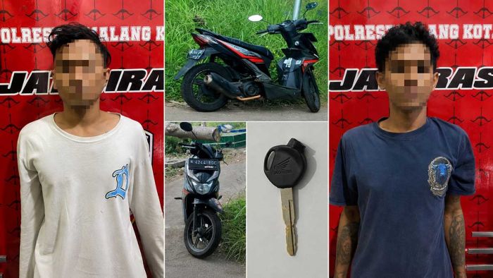 Polresta Malang Kota Tangkap 2 Pelaku Curas Mahasiswa, Satu Buron