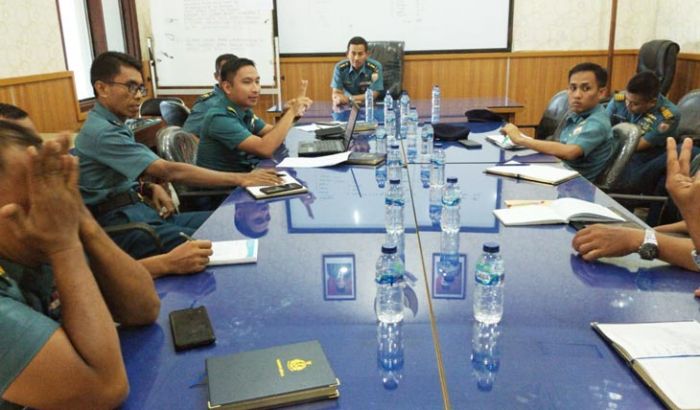 Jelang Kenaikan Pangkat Perwira Menengah pada April 2020, Spers Koarmada II Adakan Rapat Khusus Jelang Kenaikan Pangkat Perwira Menengah pada April 2020, Spers Koarmada II Adakan Rapat Khusus