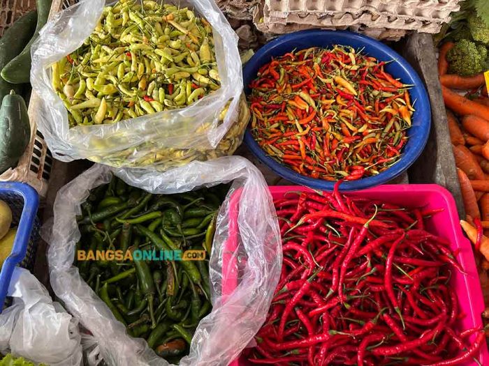 Update Harga Sembako Surabaya Hari Ini: Cabai Besar dan Keriting Naik, Bawang Putih Turun