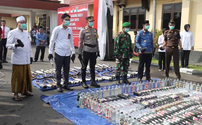 Polres Pasuruan Gelar Apel Gabungan Ops Ketupat Semeru 2023