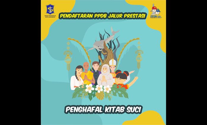 Dispendik Surabaya Mulai Buka PPDB Jalur Prestasi Penghafal Kitab Suci, Ditutup Minggu Lusa