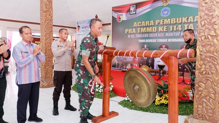 TMMD ke-114, Kolaborasi Pemkab Lamongan Bersama TNI dalam Percepat Pembangunan di Perdesaan