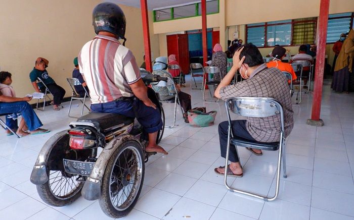 Dinsos Kota Kediri Bagikan KKS BPNT, Penerima Mayoritas Penyandang Disabilitas