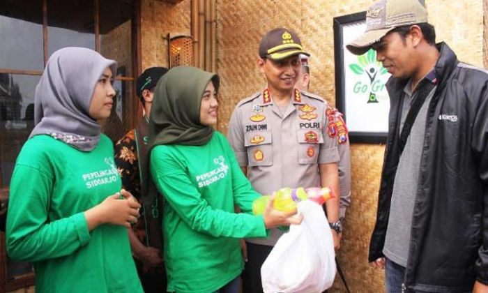 Polresta Sidoarjo Bangun Pos Pelayanan Natal 2019 dan Tahun Baru 2020 Berkonsep Go Green