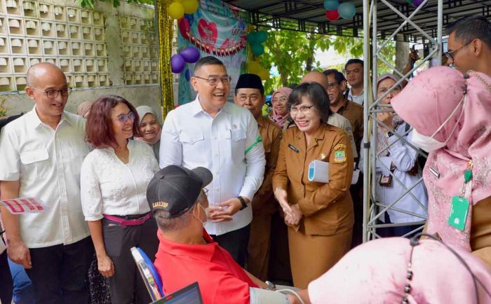 Tinjau Program CKG, Wamen ATR/BPN: Wujud Pelayanan Kesehatan Masyarakat