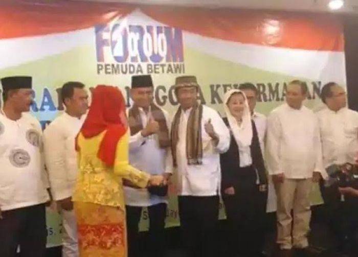 Empat Tokoh Cagub DKI Rival Ahok Dianugerahi Gelar Kehormatan Oleh Forum Pemuda Betawi  