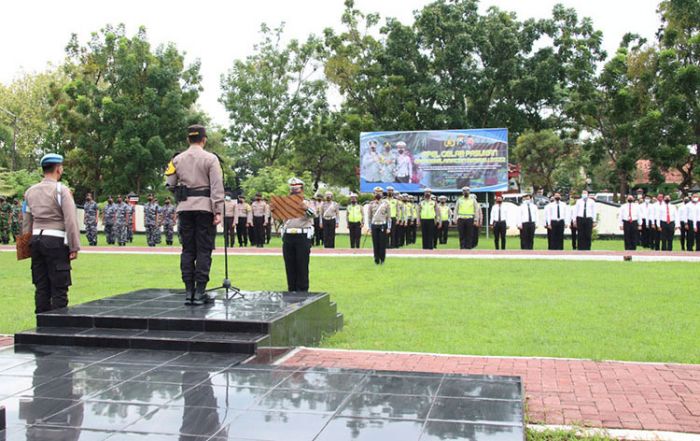 Polres Bangkalan Gelar Apel Pasukan Operasi Keselamatan Semeru 2022