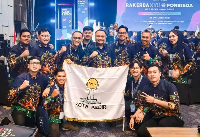 BPC HIPMI Kota Kediri Dukung Jatim Jadi Tuan Rumah Munas XVIII