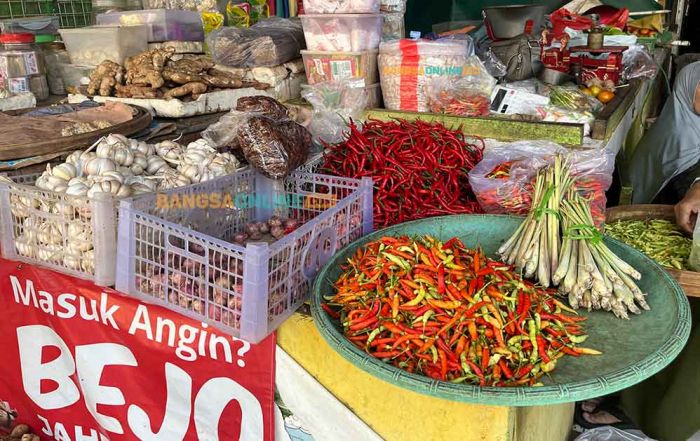 Harga Bawang Merah, Cabai Besar dan Keriting di Surabaya Hari Ini Anjlok Lagi